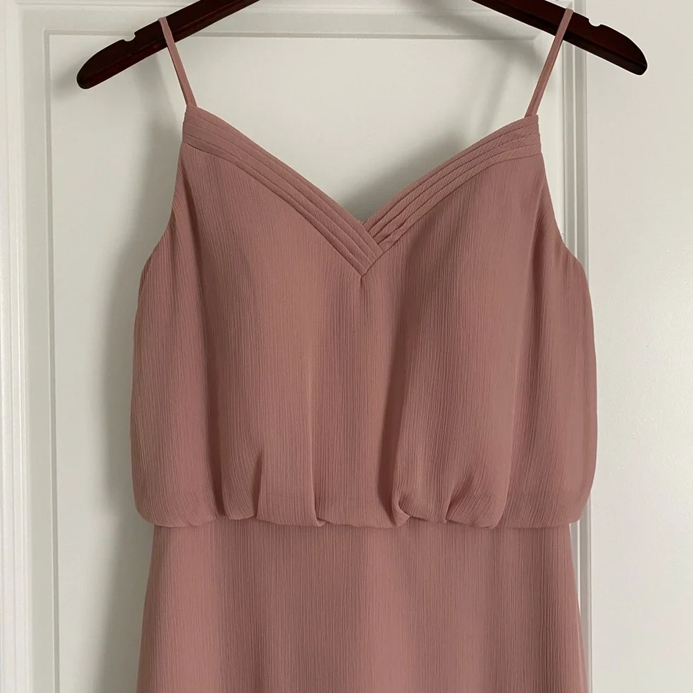 Azazie | Vintage Mauve Bridesmaid Dress - Picture 2 of 4